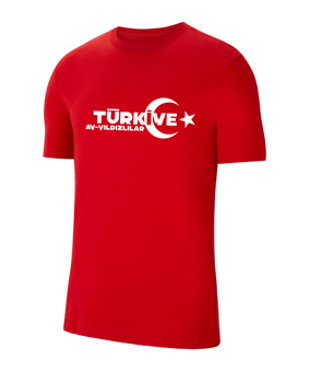Türkei TFF Shirt EM 2024 Rot - rot