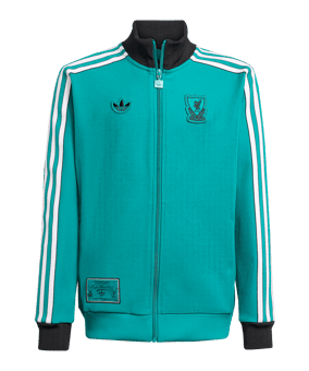 adidas FC Liverpool Icon Track Sweatshirt Kids Grün - gruen