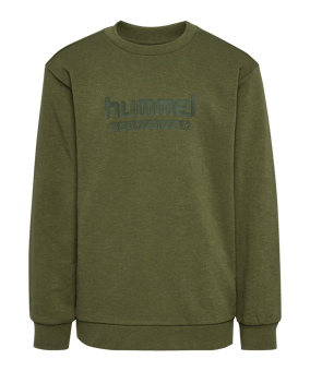 Hummel Base Sweatshirt Kids Grün F6603