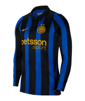 Nike Inter Mailand Trikot Langarm Home 2026/2027 Blau F439 - blau