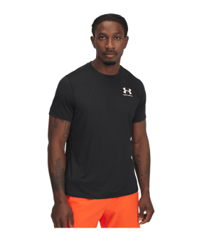Under Armour Heatgear Fitted T-Shirt Schwarz F001 - schwarz