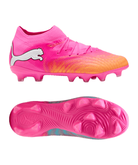 PUMA FUTURE 9 Pro FG/AG Showtime Kinder Rosa F05 - rosa