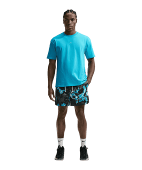Nike Standard Issue Dri-FIT 5" Mesh Basketball Short Blau F418 - blau