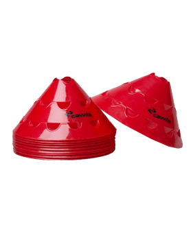 Cawila Multischeiben 10er Set d30cm 15cm Rot - rot