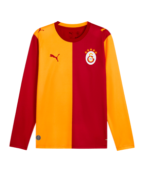 PUMA Galatasaray Istanbul Replica Trikot Langarm Home 2026/2027 Rot F01 - rot