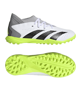 adidas Predator Accuracy.3 TF Kids Crazyrush Weiss Schwarz Gelb - weiss