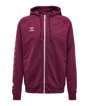 Hummel hmlMOVE Grid Trainingsjacke Rot F3506 - rot