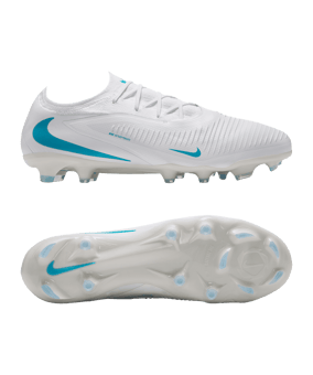 Nike Phantom 6 Low Pro FG Bright Lights Weiß F100 - weiss