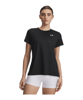 Under Armour Tech SSV T-Shirt Damen Schwarz F001 - schwarz