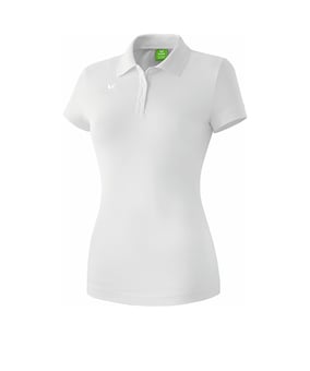 Erima Teamsport Poloshirt Damen Weiss - weiss