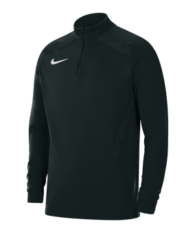Nike Team Training HalfZip Sweatshirt Kids Schwarz F010 - schwarz