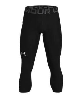Under Armour HG 3/4 Tight Schwarz F001 - schwarz