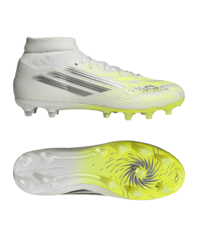 adidas F50 Sparkfusion League Mid Cut FG/AG Born for Goals Damen Weiß - weiss