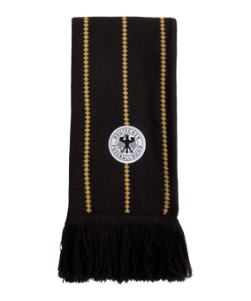 adidas DFB Deutschland Schal Schwarz - schwarz
