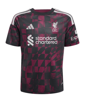 adidas FC Liverpool Trikot 3rd 2026/2027 Kids Schwarz - schwarz