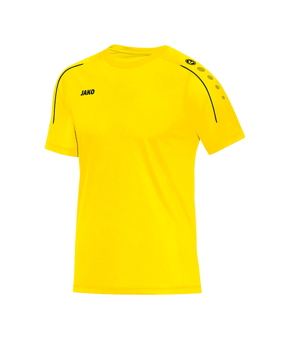 Jako Classico T-Shirt Gelb Schwarz F03 - gelb