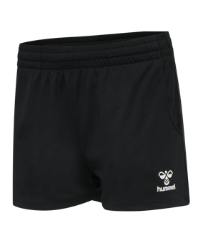 Hummel hmlREFEREE Chevron Woven Short Damen F2001 - schwarz