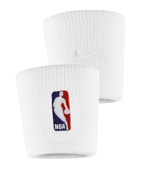 Nike Wristband NBA Schweissband F100 - weiss