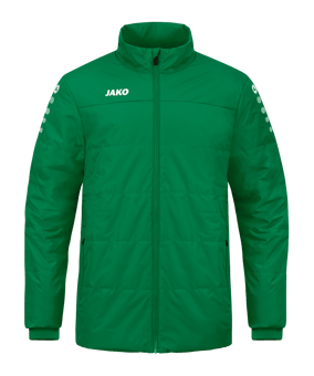 JAKO Team Coachjacke Kids Grün F200 - gruen