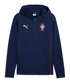PUMA Portugal CasuaHooded Kapuzenjacke Blau F17 - blau