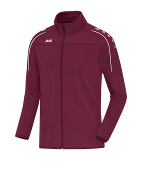 Jako Classico Freizeitjacke Kids Dunkelrot F14 - rot