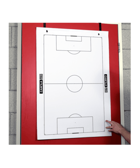 Cawila PRO Flipchartblock | Fußball | 20 Blatt | Weiss - weiss