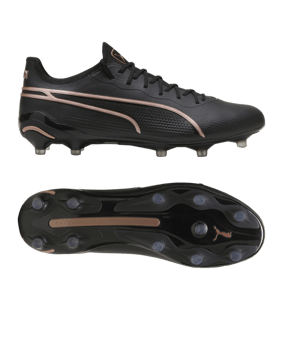 PUMA KING Ultimate FG/AG Eclipse Schwarz Bronze F07 - schwarz