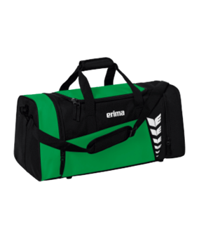 Erima Six Wings Sporttasche Gr. M Smaragd Schwarz - gruen