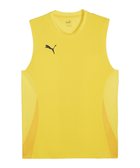 PUMA teamGOAL Tanktop Gelb Schwarz F07 - gelb