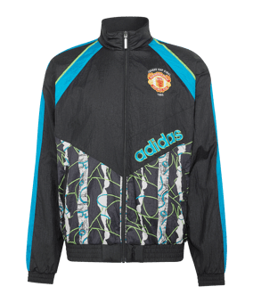 adidas Manchester United 90 Jacke Schwarz - schwarz