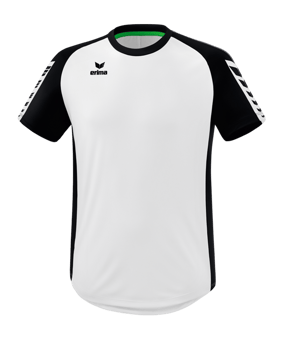 Erima Six Wings Trikot Weiss Schwarz - weiss