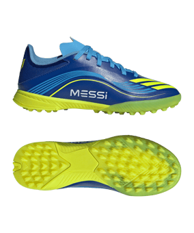 adidas F50 Messi League TF VIS10N Kids Blau - blau