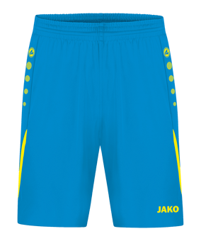 JAKO Challenge Short Damen Blau Gelb F443 - blau