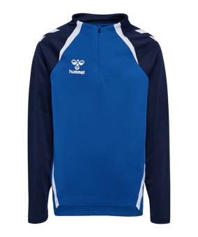 Hummel Sweatshirt Kids Blau F8607 F8607 - blau