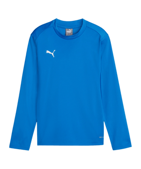 PUMA teamGOAL Training Sweatshirt Kids Blau F02 - blau
