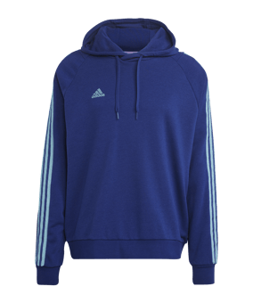 adidas Tiro Hoody Blau - blau