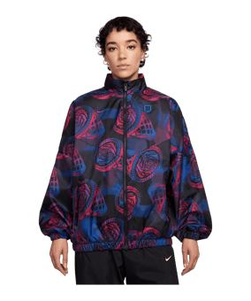 Nike England Woven Jacke Damen Schwarz F010 - schwarz