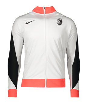 Nike SC Freiburg Trainingsjacke Weiß F100 - weiss