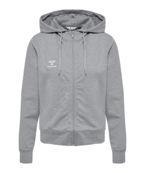 Hummel GO 2.0 Kapuzenjacke Damen Grau F2006 - grau