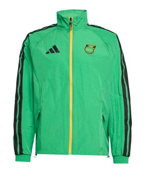 adidas JFF Jamaika Jacke Grün - gruen