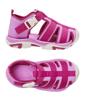 Hummel Sandal Buckle Sneaker Kids Grau F3445 - grau