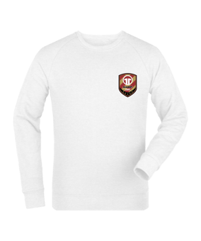 11ts Academy Sweatshirt Brustlogo Weiß - weiss