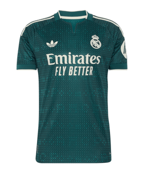 adidas Real Madrid Authentic Trikot Away 2026/2027 Grün - gruen
