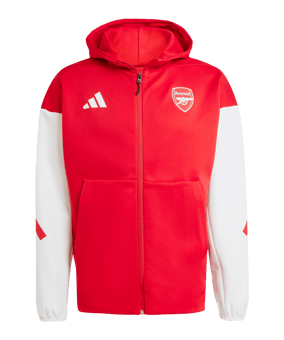 adidas FC Arsenal London Anthem Jacke Rot - rot