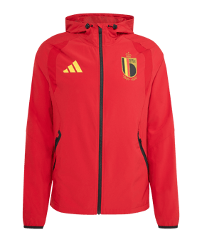 adidas Belgien Tiro Tech Windjacke Rot - rot