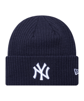 New Era MLB Wide Cuff New York Yankees Beanie Blau - blau