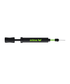 Erima Air Pump 8 Double Action Ballpumpe Schwarz - schwarz