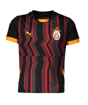PUMA Galatasaray Istanbul Trikot 3rd 2024/2025 Kids Gelb F3 - schwarz
