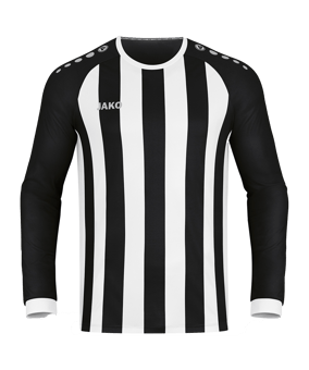 JAKO Inter Trikot Langarm Schwarz Weiss F814