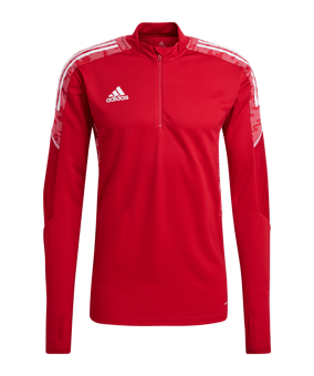 adidas Condivo 21 Trainingstop Rot Weiss - rot